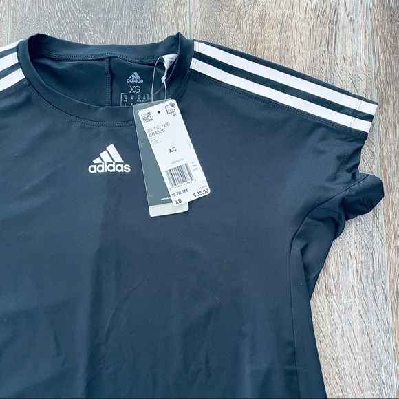 Adidas 3 stripe tie tee - Picture 3 of 5